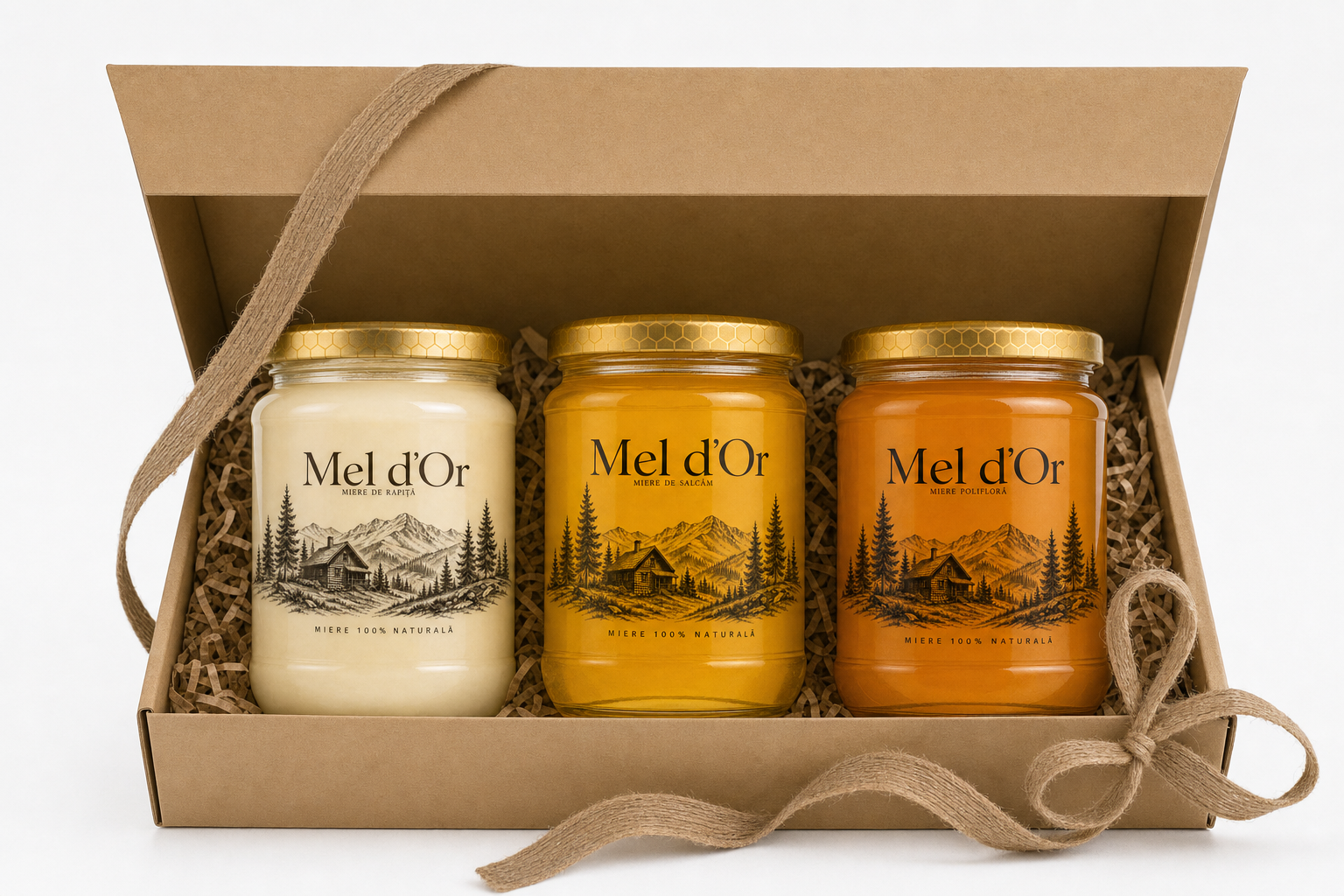 Ambalaj cadou elegant Mel d'Or