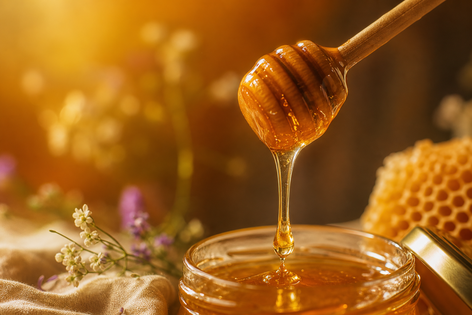 Compoziție premium cu miere naturală Mel d'Or